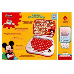 Игрушка обучающая «Умный компьютер», Микки Маус и друзья - Фото 1
