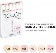 Набор маркеров «Skin Tones «А» - Фото 1