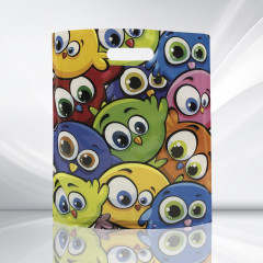 Пакет подарочный «Забавные птички» - Фото 1