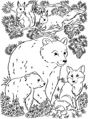 Доска для выжигания и росписи «В лесу» - Фото 5