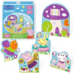 Набор аппликаций «Свинка Пеппа», 5 картинок - Фото 1