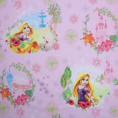 Комплект постельного белья «Принцесса Рапунцель» (1,5-спальный, хлопок, 1 наволочка 50х70) - Фото 1