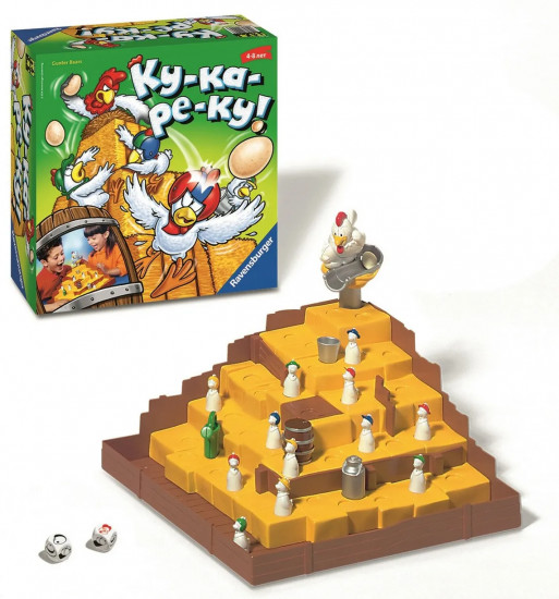 Игра настольная «Ку-ка-ре-ку!»