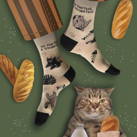 Носки унисекс «All Cats Are Beautiful»