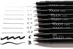 Ручка капиллярная, чёрный - Фото 2