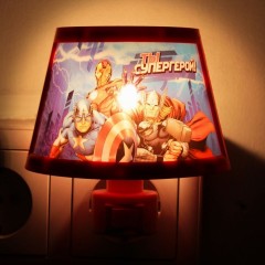 Ночник «Ты супергерой» Мстители, (10х11 см) - Фото 4