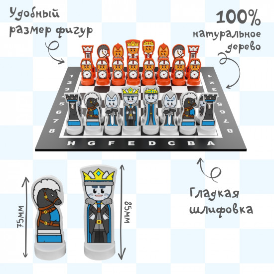 Игра логическая «Кото-шахматы»