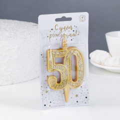 Свеча для торта «Юбилейная» - Фото 3