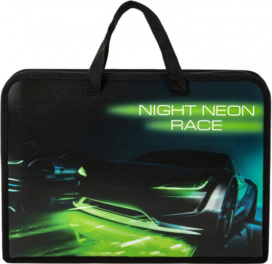 Папка с ручками «Neon race»