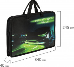 Папка с ручками «Neon race» - Фото 5