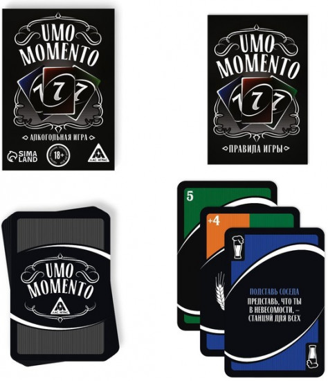 Игра карточная «Umo momento»