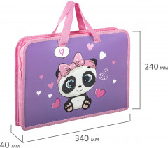 Папка с ручками «Sweet Panda» - Фото 4