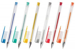 Набор ручек гелевых с блёстками - Фото 1