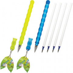 Набор ручек гелевых стираемых со сменными стрежнями - Фото 1