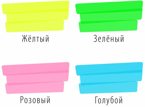 Набор текстовыделителей