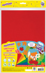 Фетр для творчества самоклеящийся - Фото 1