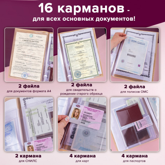 Папка для семейных документов