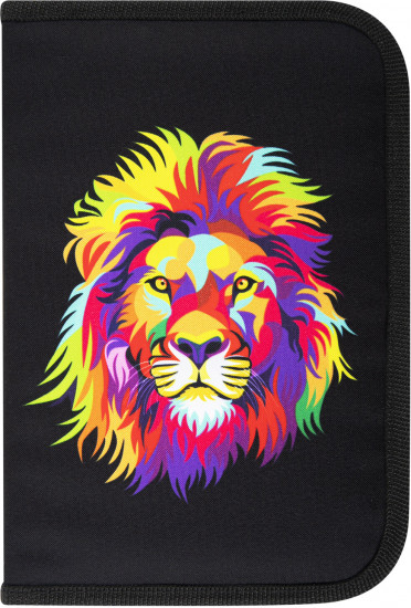 Пенал с наполнением «Colorful lion»