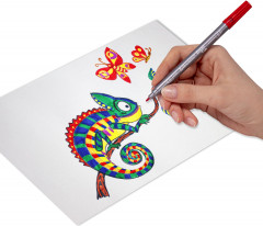 Набор фломастеров двусторонних - Фото 7