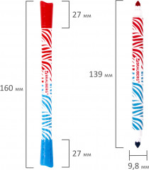 Набор фломастеров двусторонних - Фото 6