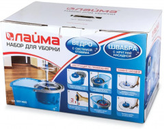 Комплект швабра с отжимом и ведро - Фото 7