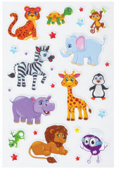 Наклейки зефирные «Сафари» - Фото 1