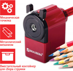 Точилка для карандашей механическая - Фото 1