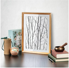 Рамка деревянная со стеклом - Фото 4