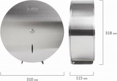 Диспенсер для туалетной бумаги в рулонах - Фото 8