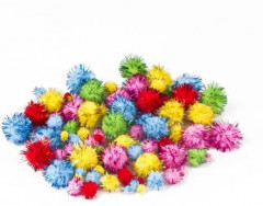 Набор помпонов декоративных - Фото 1