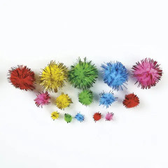 Набор помпонов декоративных - Фото 2