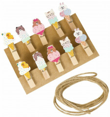 Прищепки декоративные «Сладкие истории» - Фото 1