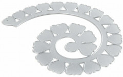 Нож для вырубки и тиснения «Цветочная спираль» - Фото 2