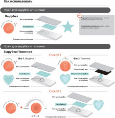 Нож для вырубки и тиснения «Цветочная спираль» - Фото 4