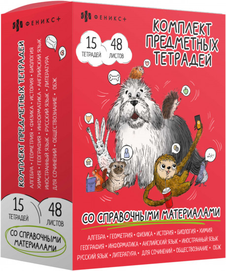 Комплект тетрадей предметных