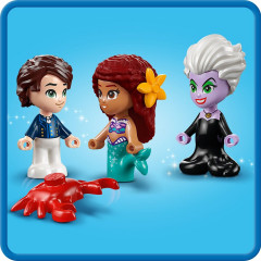 Конструктор Disney Princesses 43213 Книга рассказов о Русалочке. The Little Mermaid Story Book - Фото 9