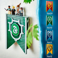 Конструктор Harry Potter 76410 Флаг факультета Слизерин. Slytherin™ House Banner - Фото 6