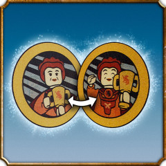 Конструктор Harry Potter 76412 Флаг факультета Пуффендуй. Hufflepuff™ House Banner - Фото 12