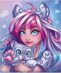 Набор обложек для тетрадей с голографическим рисунком «Феечки» - Фото 1