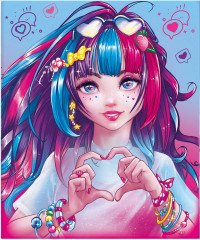 Набор обложек для тетрадей с голографическим рисунком «Феечки» - Фото 2