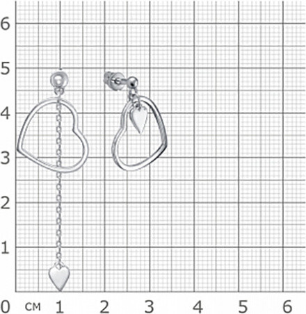 Серьги из серебра