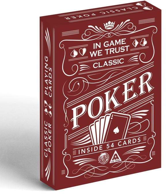 Набор подарочный «Classic poker cards and cubes» | Карты игральные | Лас Играс | Фото 6