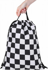 Мешок для обуви «Black and white» - Фото 3