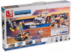 Конструктор «Полицейский катер» - Фото 1