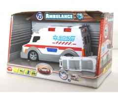Машина скорой помощи (свет, звук), 15 см - Фото 1