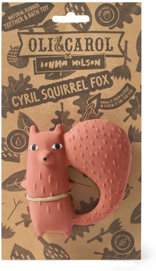 Прорезыватель для зубов «Cyril Squirrel Fox»