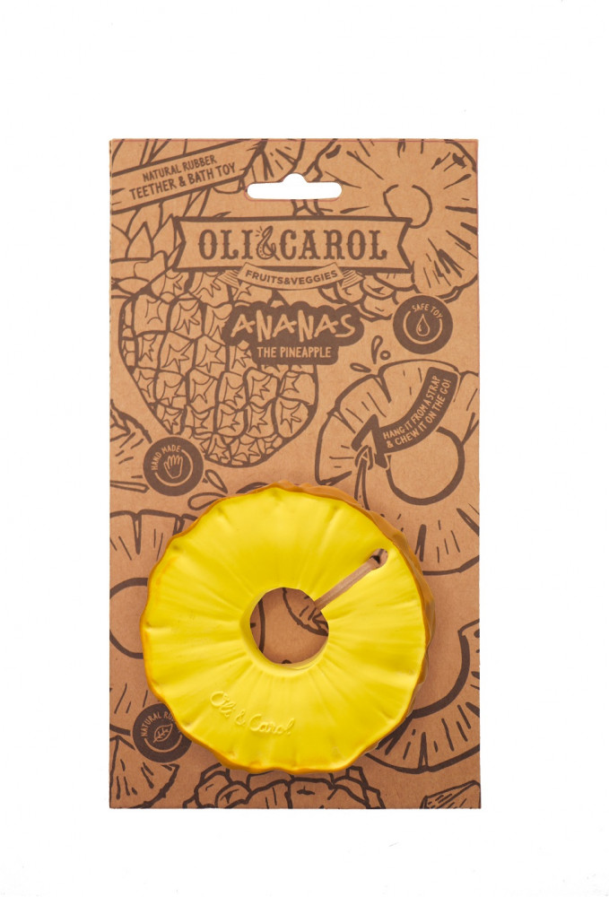 Прорезыватель «Ananas the Pineapple» | Oli&Carol | Фото 1