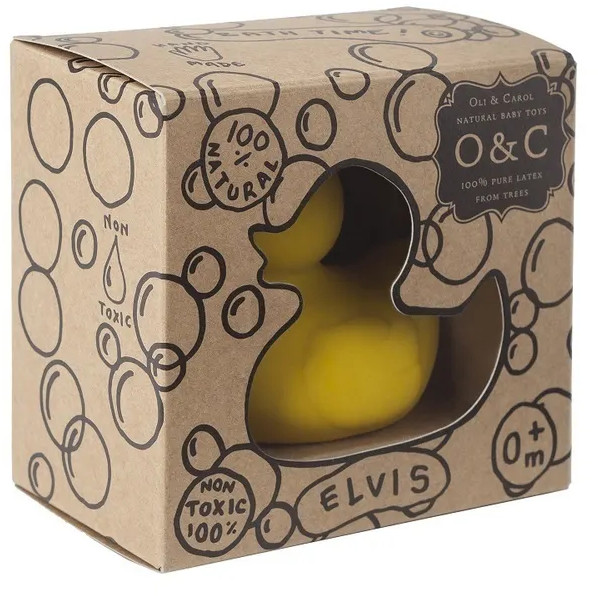 Прорезыватель «Elvis the duck yellow» | Oli&Carol | Фото 1