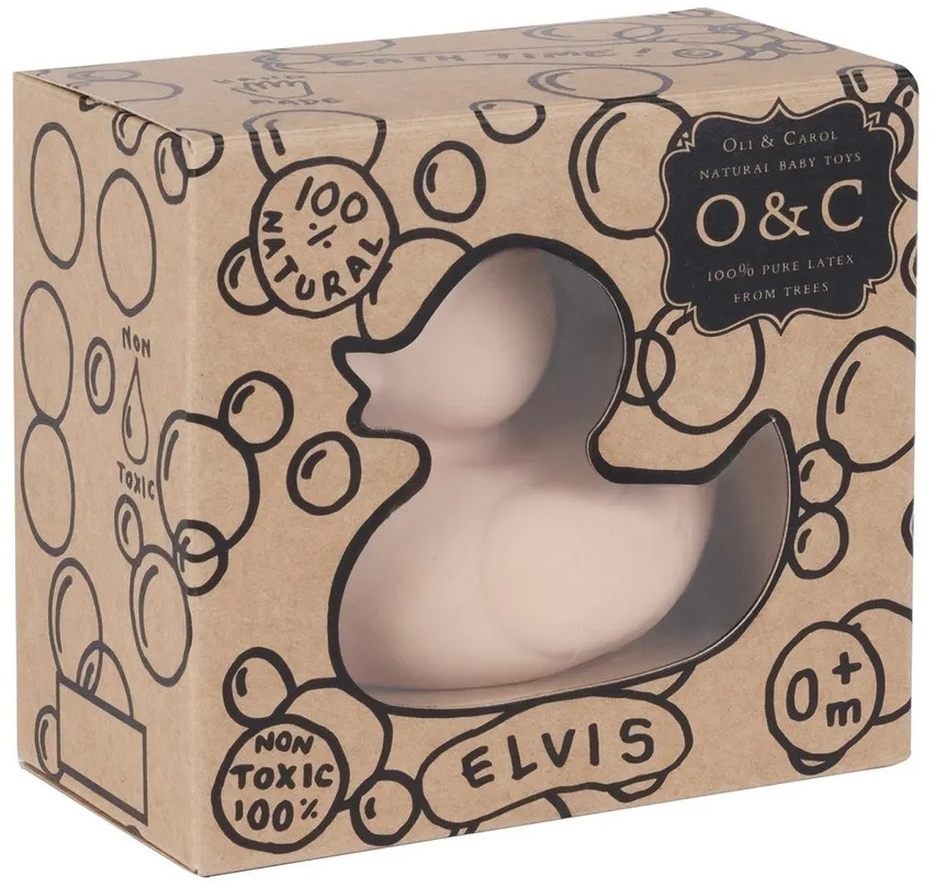 Прорезыватель «Elvis the duck nude» | Oli&Carol | Фото 1