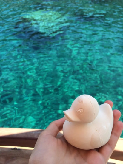 Прорезыватель «Elvis the duck white»